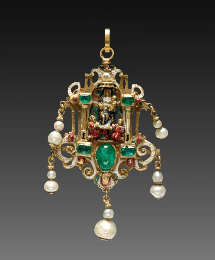 Pendant with Virgin and Child with Saints (obverse)
