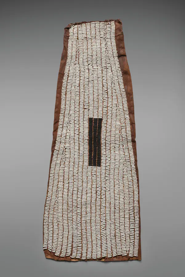 Royal ceremonial headdress (umnqwazi)